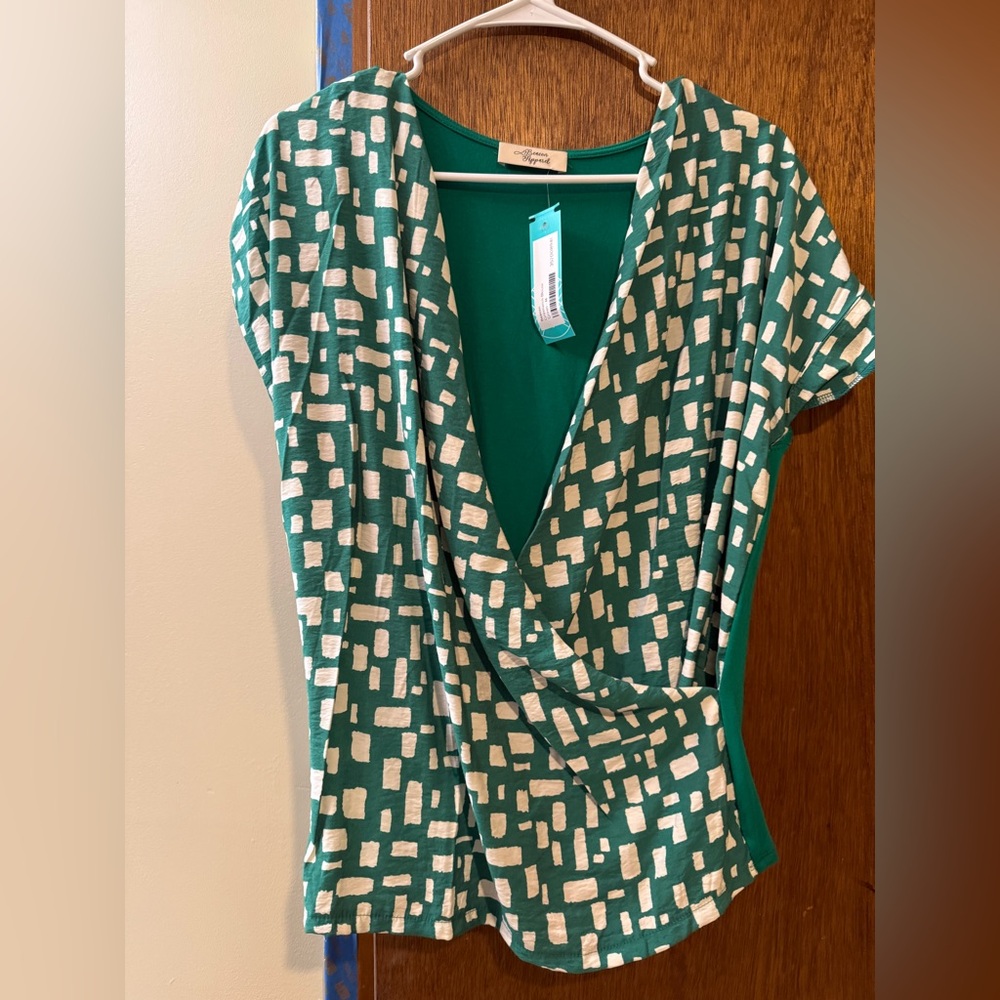 Beacon Teal Blouse